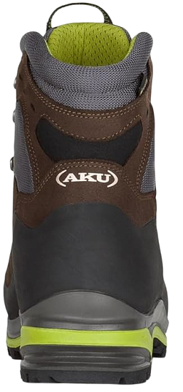 Ботинки мужские AKU Superalp V-Light Gtx Earthbrown/Lime - Фото 4 большая