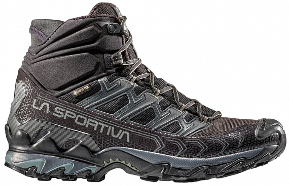 Ботинки мужские La Sportiva Ultra Raptor II Mid GTX Black/Clay - Фото 1 большая