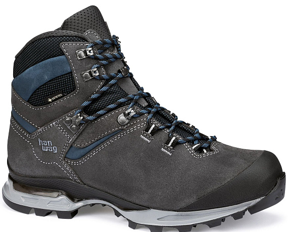 Ботинки мужские Hanwag Tatra Light Wide Gtx Asphalt/Blue - Фото 2 большая
