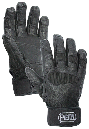 Перчатки Petzl Cordex Plus Black - Фото 1 большая