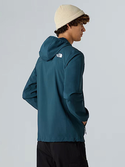 Куртка мужская The North Face Nimble Hoodie - Eu Deep Cypress - Фото 4 большая