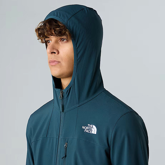 Куртка мужская The North Face Nimble Hoodie - Eu Deep Cypress - Фото 5 большая