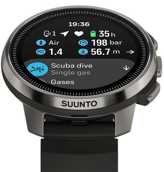 Часы Suunto Ocean Black Steel - Фото 4 большая