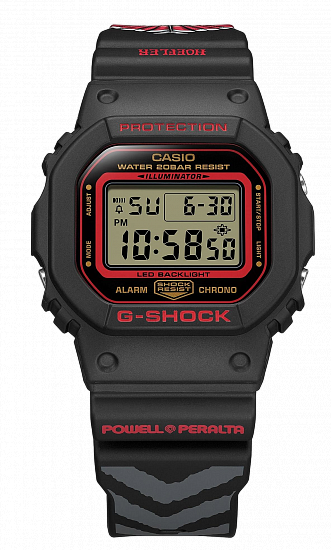 Часы Casio G-Shock DW-5600KH-1D Kevin Hoefler x Powell Peralta - Фото 1 большая