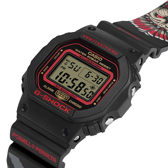 Часы Casio G-Shock DW-5600KH-1D Kevin Hoefler x Powell Peralta - Фото 3 большая