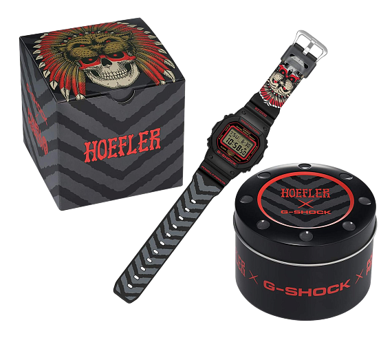 Часы Casio G-Shock DW-5600KH-1D Kevin Hoefler x Powell Peralta - Фото 11 большая
