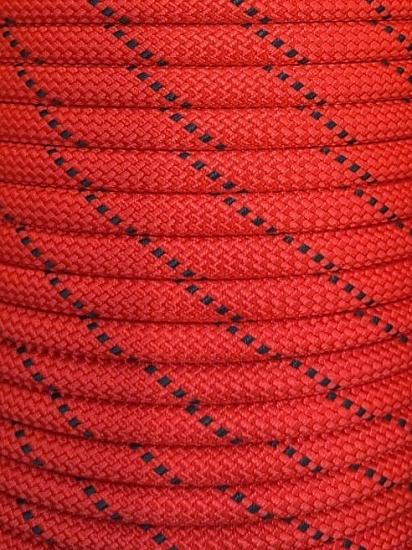 Веревка Lanex Static 9мм/1м Red/Black - Фото 1 большая