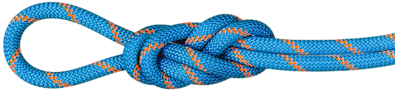 Верёвка Mammut Alpine Sender Dry 8.7мм/70м Ocean/Vibrant Orange - Фото 3 большая