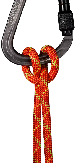 Верёвка Mammut Alpine Core Protect Dry 8.0мм/50м Fire/Halo - Фото 4 большая