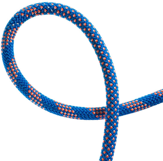 Верёвка Mammut Crag Classic Duodess 9.5мм/60м Carribean Blue/White - Фото 5 большая