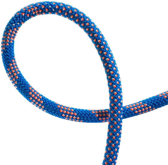 Верёвка Mammut Crag Classic Duodess 9.5мм/80м Carribean Blue/White - Фото 5 большая