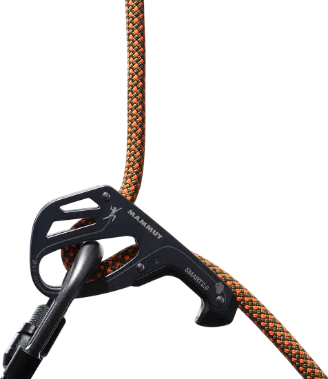 Верёвка Mammut Crag Dry Duodess 9.5мм/70м Boa/Vibrant Orange - Фото 4 большая