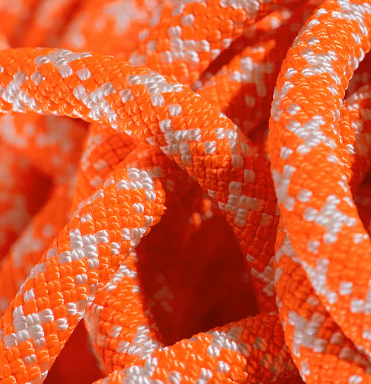 Верёвка Mammut Crag Classic 9.5мм/80м Vibrant Orange/White - Фото 2 большая