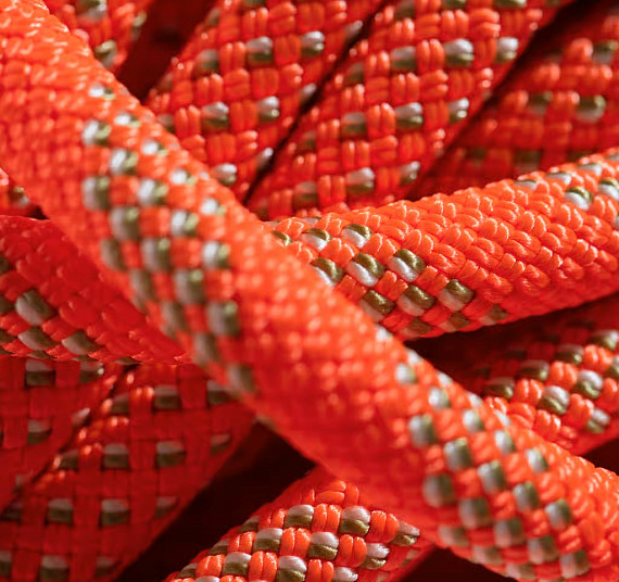 Верёвка Mammut Crag Classic Duodess 9.8мм/70м Vibrant Orange/White - Фото 2 большая