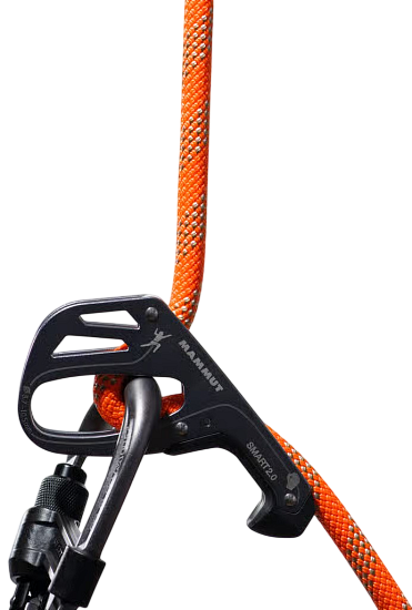 Верёвка Mammut Crag Classic Duodess 9.8мм/80м Vibrant Orange/White - Фото 4 большая