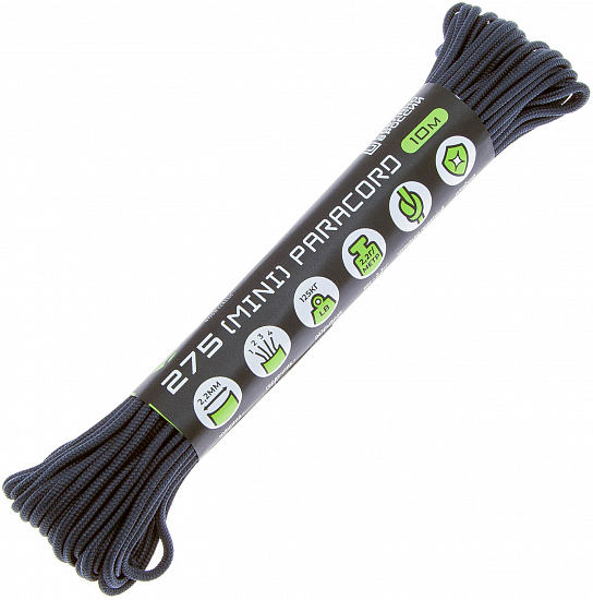 Паракорд Cord 275 Мини 10м Dark Navy - Фото 1 большая