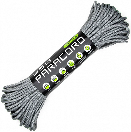Паракорд Cord 550 30м Grey - Фото 1 большая
