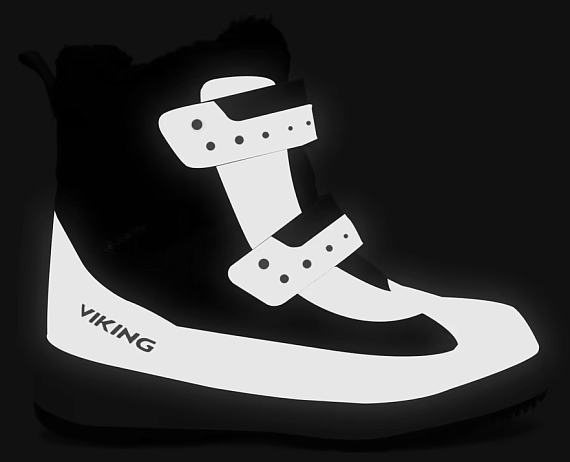 Ботинки детские Viking Play Reflex Warm Gtx 2V Navy/Charcoal - Фото 8 большая