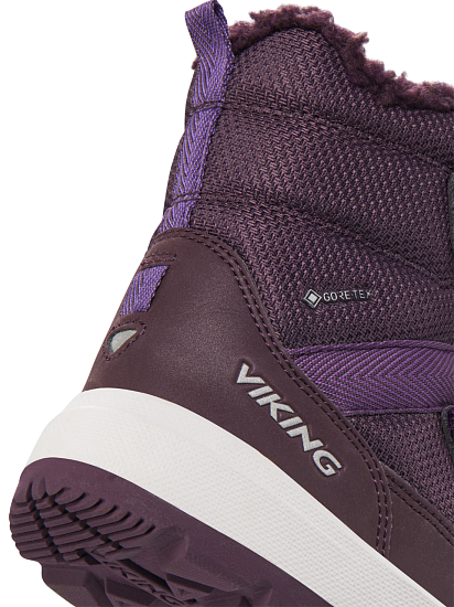 Ботинки детские Viking Play Reflex Warm Gtx 2V Grape/Purple - Фото 5 большая