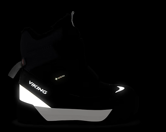 Ботинки детские Viking Expower Warm Gtx 2V Black - Фото 6 большая