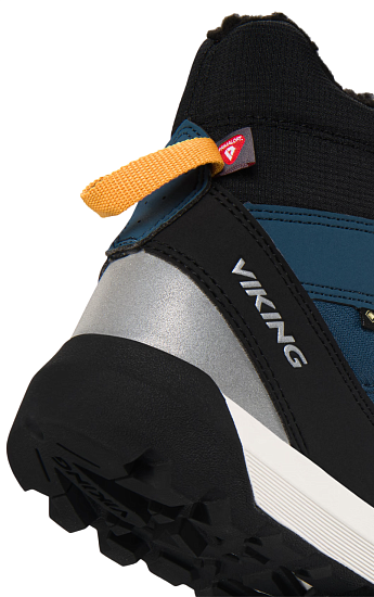 Ботинки детские Viking Expower Warm Gtx 2V Petrol - Фото 4 большая