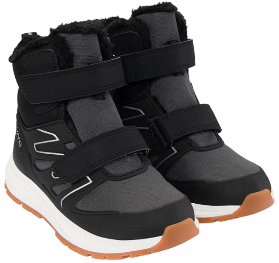 Ботинки детские Viking Equip Defence Warm Wp 2V Black/Charcoal - Фото 4 большая