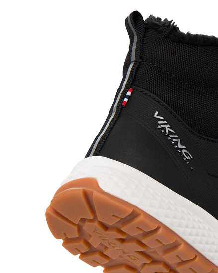 Ботинки детские Viking Equip Defence Warm Wp 2V Black/Charcoal - Фото 5 большая