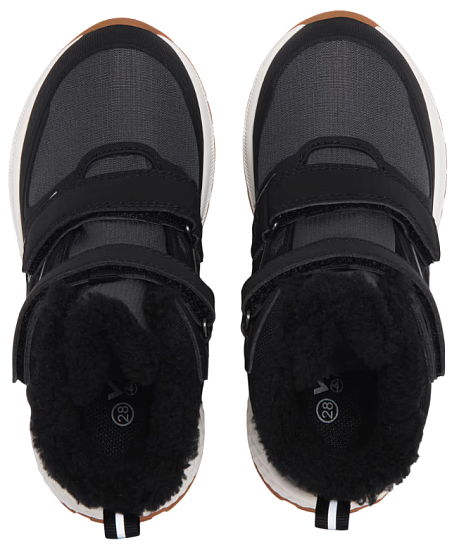 Ботинки детские Viking Equip Defence Warm Wp 2V Black/Charcoal - Фото 7 большая