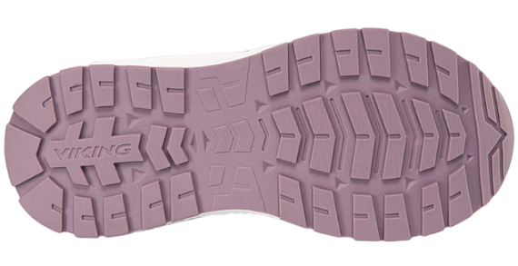 Ботинки детские Viking Equip Warm Wp 2V Charcoal/Dusty Pink - Фото 2 большая