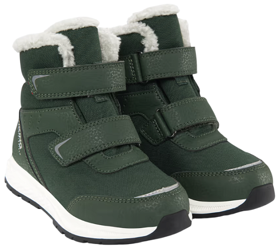 Ботинки детские Viking Equip Warm Wp 2V Pine/Black - Фото 4 большая