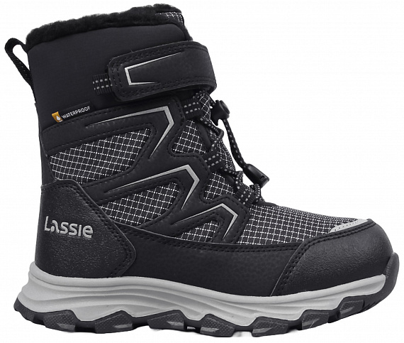 Ботинки детские Lassie Porvoo Чёрный - Фото 1 большая