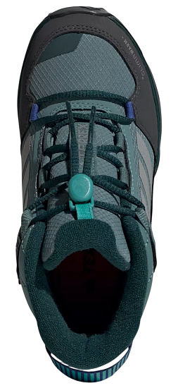 Ботинки детские Adidas Terrex Ax4R Cw+ Mid Pretea/Msilve/Purtea - Фото 7 большая