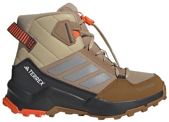 Ботинки детские Adidas Terrex Ax4R Cw+ Mid Cardbo/Msilve/Seimor - Фото 1 большая