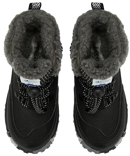 Ботинки детские Lassie Nurmes Black - Фото 5 большая