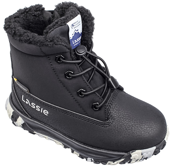 Ботинки детские Lassie Naantali Black - Фото 6 большая
