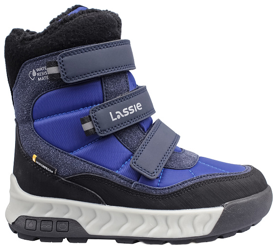 Ботинки детские Lassie Outokumpu Dark Blue - Фото 1 большая