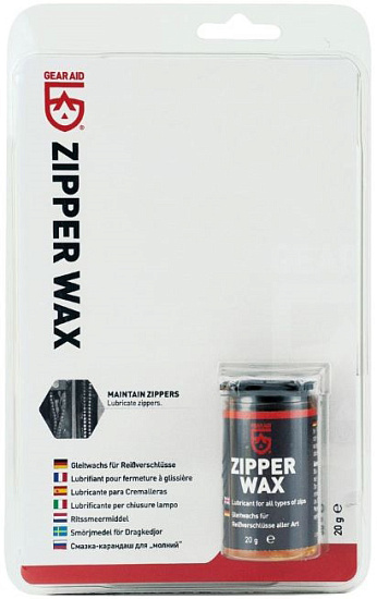 Смазка для молний Gear Aid Zipper Wax 20 г - Фото 2 большая