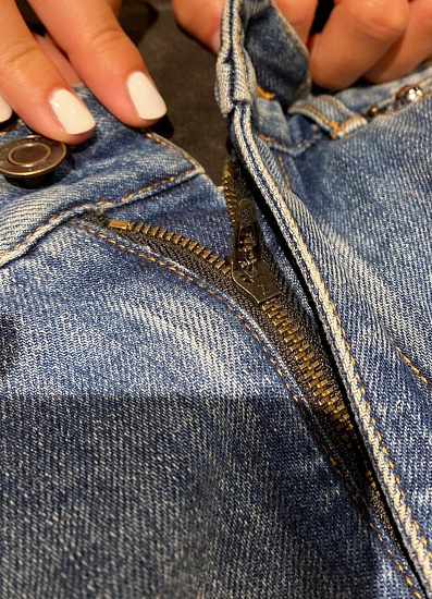 Бегунок для молнии ZlideOn 2022 Metal & Plastic Zipper XS Black - Фото 6 большая