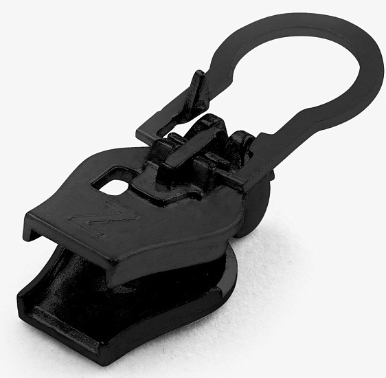 Бегунок для молнии ZlideOn 2022 Metal & Plastic Zipper XXL Black - Фото 3 большая