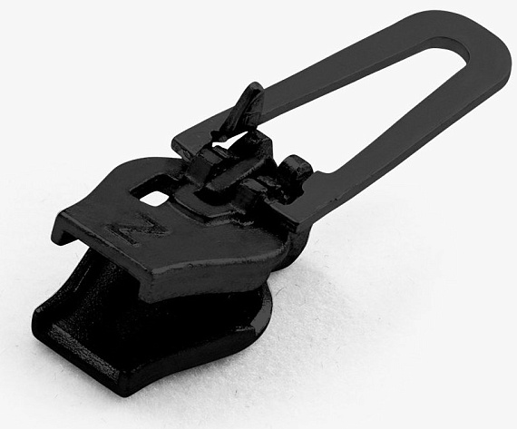 Бегунок для молнии ZlideOn 2022 Metal Zipper L Black - Фото 2 большая