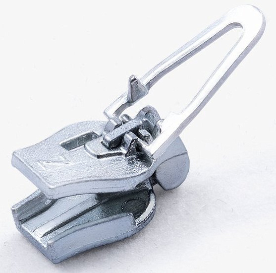 Бегунок для молнии ZlideOn 2022 Waterproof Zipper M Silver - Фото 2 большая