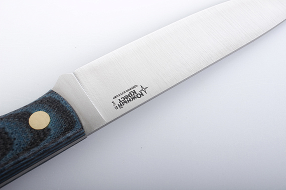 Нож Южный Крест ТКК (2,5) Микарта VG10 Насечка Чёрно-синий - Фото 3 большая