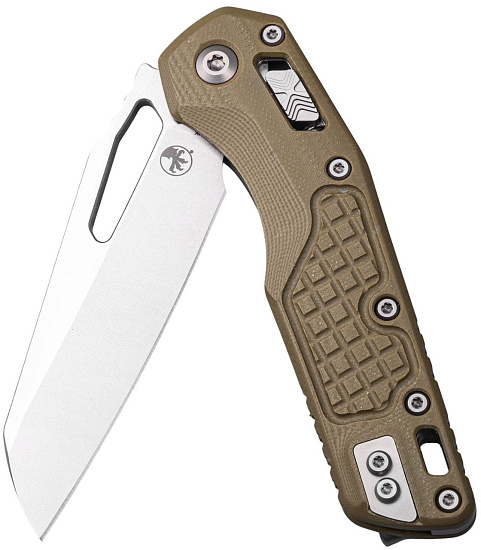 Нож MICROTECH MSI Ram-Lok S/E G10/Frag Стоунвош Зелёный - Фото 8 большая