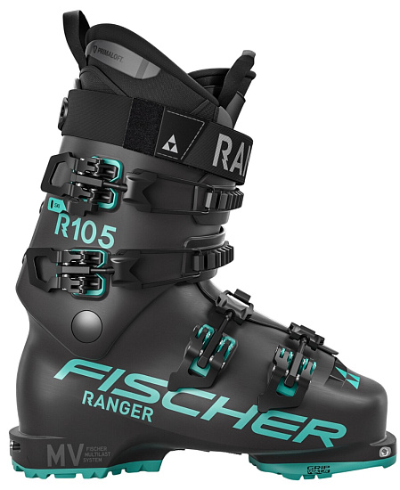 Горнолыжные ботинки женские Fischer Ranger 105 Dyn Gw Dark Grey/Dark Grey - Фото 1 большая