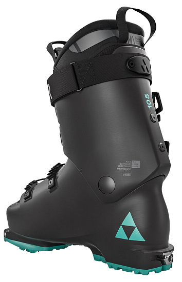 Горнолыжные ботинки женские Fischer Ranger 105 Dyn Gw Dark Grey/Dark Grey - Фото 3 большая