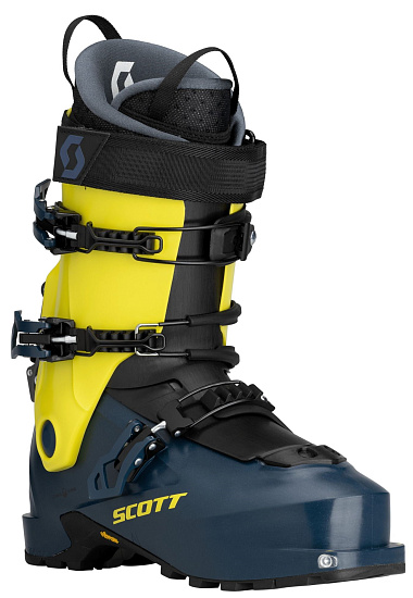 Горнолыжные ботинки Scott Cosmos Metal Blue - Фото 2 большая