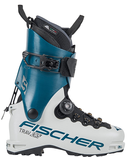 Горнолыжные ботинки Fischer Travers Ts White Blue - Фото 1 большая