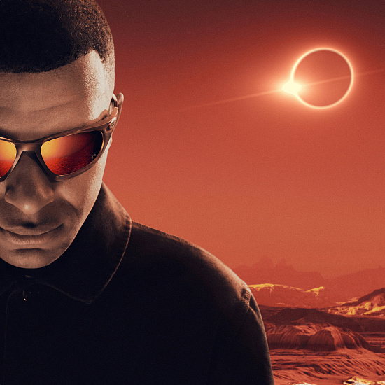 Очки Oakley Lateralis Kylian Mbappe Matte Dark Amber/Prizm Ruby - Фото 8 большая