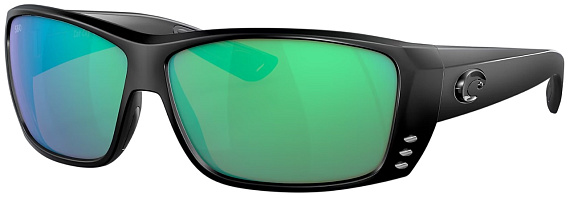Очки Costa Cat Cay 580 GLS Blackout/Green Mirror 580 G - Фото 1 большая