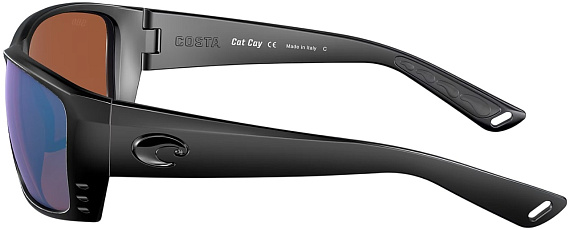Очки Costa Cat Cay 580 GLS Blackout/Green Mirror 580 G - Фото 3 большая
